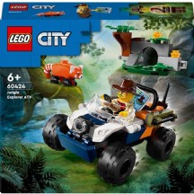 Lego City Orman Kaşifinin ATV’li Kırmızı Panda Görevi Seti 60424