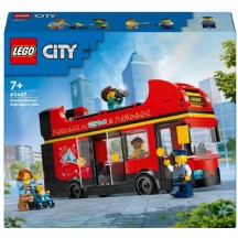 Lego City Kırmızı İki Katlı Gezi Otobüsü Oyuncağı 60407