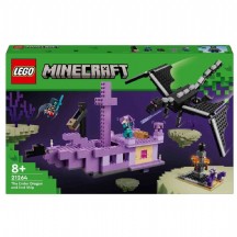 Lego Minecraft Ender Ejderhası ve End Gemisi Oyuncağı 21264