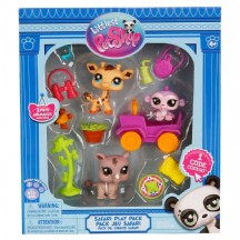 Sunman Littlest Pet Shop Minişler Safari Oyun Seti S1 S00005240