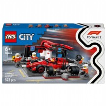 Lego F1 Pit Stop ve Ekibi 60443