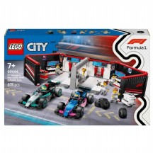 Lego F1 Garaj AMG ve Alpine 60444