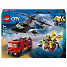 Lego Helikopter  İtfaiye ve Denizaltı 60462