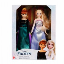 Disney Karlar Ükesi Prensesleri Anna ve Elsa - 2'li Paket HMK51