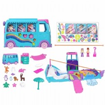 Polly Pocket Eğlenceli Karavan Oyun Seti JCC32