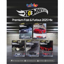 Hot Wheels Fast-Furious Premium Arabalar 5'Li HNW46