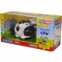 Playtoys Happy Animal Cow Dough Set