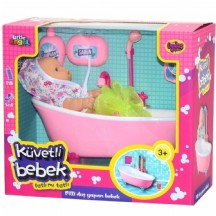 Oydaş  Pilli Kuvette Duş Yapan Bebek 02605