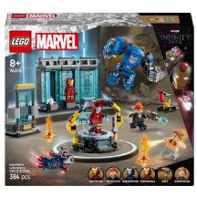 Lego Marvel Iron Manin Laboratuvarı: Zırh Salonu 76315
