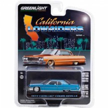GREENLİGHT CALİFORNİA LOWRIDERS 1972 CADILLAC COUPE DEVILLE