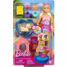 Barbie Köpekçikle Havuz Partisi Oyun Seti JBF35