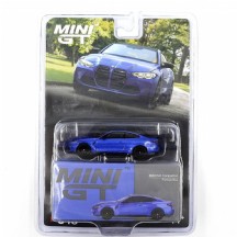Mini GT 1/64 BMW M4 Competition (G82) Portimao Blue - Blister Paket