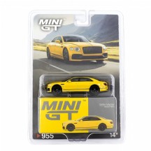 Mini GT 1/64 Bentley Flying Spur Monaco Yellow - Blister Paket
