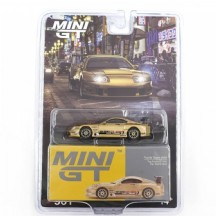 Mini GT 1/64 Toyota Supra (A80) Top Secret GT-300 Top Secret Gold  Blister Paket MGT00961-BL