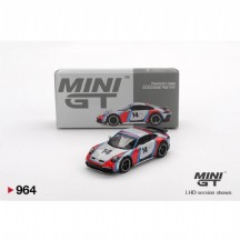 Mini GT 1/64 Porsche 911 Dakar Ice Grey Metallic 