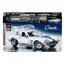 Hot Wheels Elite Serisi Corvette Grand Sport Araba 918 Parça Yapım Seti JGR31