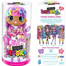Decora Girlz 28 cm Büyük Moda Bebek - Asorti CEP/D1001