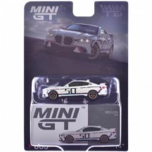 Mini GT 1/64 BMW 3.0 CSL White - Blister Paket MGT00863-BL