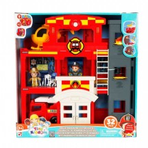 Sunman Oyun Set Tıny Kıddom İtfaiye İstasyonu 32prç.Ses/Işık S00033214