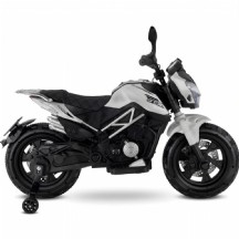 Babyhope 447 Motocross Akülü Motorsiklet 12V Beyaz