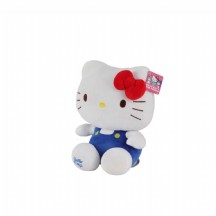 Sunman Hello Kitty Mavi Tulumlu Peluş S4 35 cm S00006116