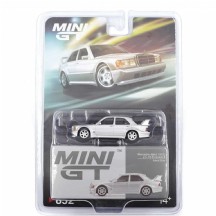 Mini GT 1/64 Mercedes-Benz 190E 2.5-16 Evolution II Astral Silver - Blister Paket MGT00852-BL